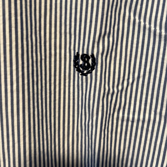 Aritzia Sunday Best Future Button-up Shirt in Stripe - Picture 5 of 8